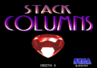 Stack Columns (World) Title Screen